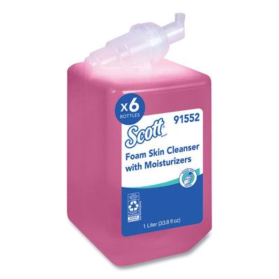 Scott Pro Foam Skin Cleanser with Moisturizers, Light Floral, 1,000 mL Bottle (KCC91552) Each Scott® Soap Refills