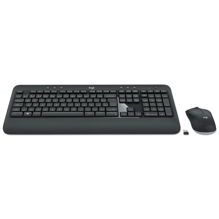 Logitech MK540 Wireless Combo, 2.4 GHz Frequency/30 ft Wireless Range, Black (LOG920008671) Each Logitech® Keyboard & Mouse Combinations