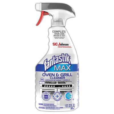 Fantastik MAX MAX Oven and Grill Cleaner, 32 oz Bottle (SJN323562) Each Fantastik® Oven & Grill Cleaners
