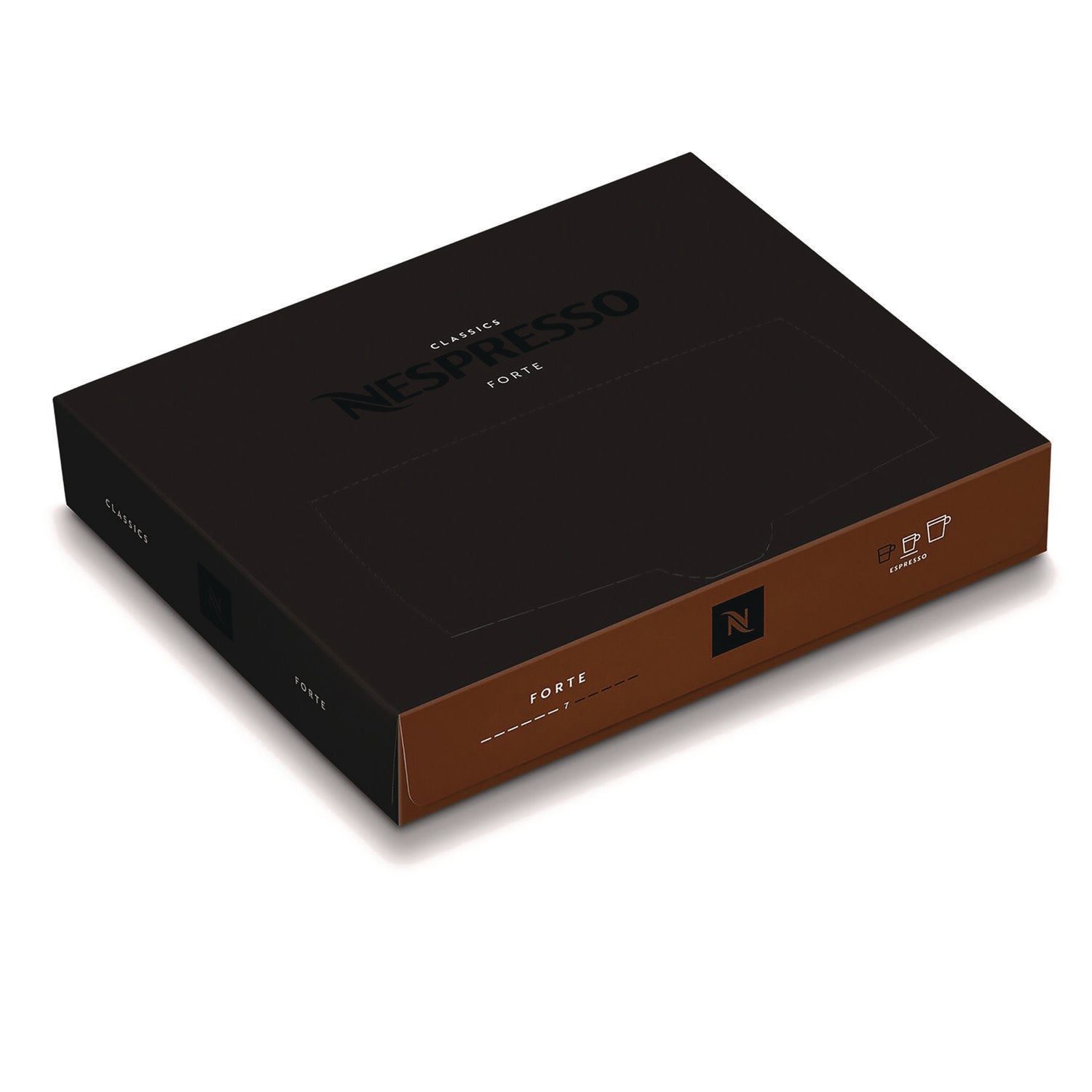 Nespresso Professional Forte Espresso Nespresso Pods, 50/Box (NEO890184) Box of 50 Nespresso® Caffeinated