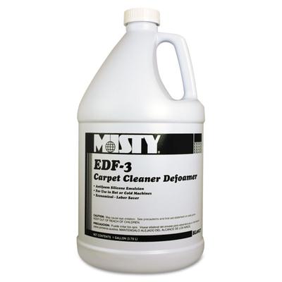 Misty EDF-3 Carpet Cleaner Defoamer, 1 gal Bottle, 4/Carton (AMR1038773) Case of 4 Misty® Carpet Cleaners