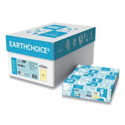 Domtar Card Stock, 110 lb Cover Weight, 8.5 x 11, Canary Yellow, 250/Pack (DMR97754900) Pack of 250 Art & Design Paper