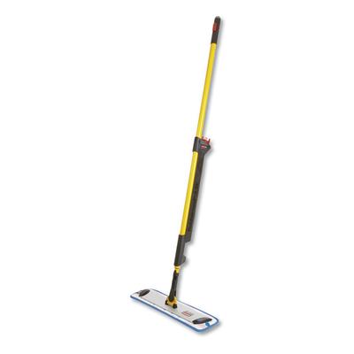 Rubbermaid Commercial HYGEN Pulse Microfiber Spray Mop System, 17" Wide Microfiber Head, 52" Yellow Plastic Handle (RCP1835528) Each Rubbermaid® Comme