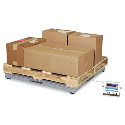 Brecknell Electronic Shipping Scale, 5000lb Capacity, 48 x 48 Platform (SBWDSB484805) Postal & Shipping Scales