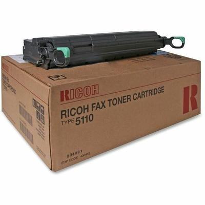 Ricoh Copier Toner for Aficio 5000L, (Type 5110), Black (RIC430452) Each Ricoh® Toner Cartridge