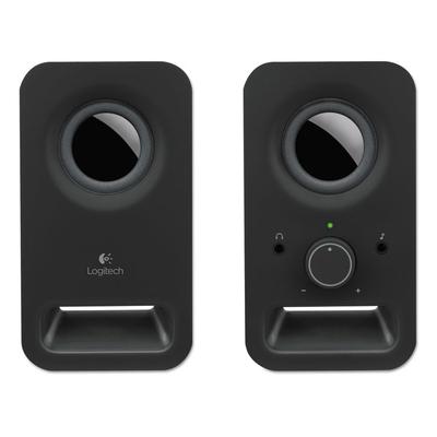 Logitech Z150 Multimedia Speakers, Black (LOG980000802) Each Logitech® Speaker System