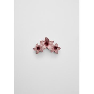 Stradivarius Floral hair clip Dusty rose OS