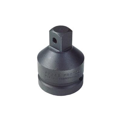 Proto Impact Socket Adapter, 1 in Female Dr, 3/4 in Male Dr, 2-7/8 in L, Pin Lock (577-07656)