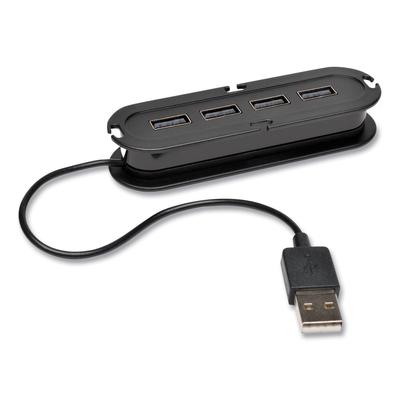 Tripp Lite U222-004-R 4-Port USB 2.0 Ultra-Mini Hub, Black