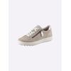 Schnürschuh JANA, Damen, Gr. 40, grau, Veloursleder, sportlich, Schuhe
