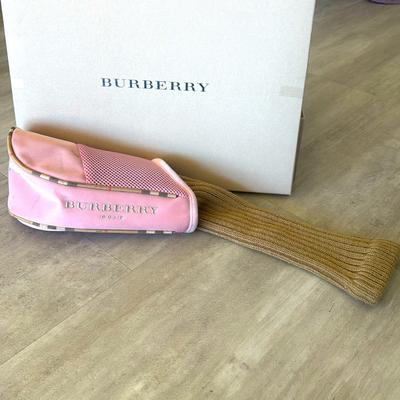 Burberry Accessories | Burberry Golf Club Head Cover | Color: Cream/Pink | Size: Os