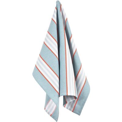 Geschirrtuch PAD "Capri", blau (aqua), H:1cm L:70cm T:50cm, 100% Baumwolle, Geschirrtücher Image