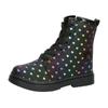 Stiefel LICO "Freizeitstiefel Isalie", Gr. 34, schwarz, Synthetik, Schuhe