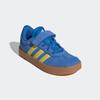 Sneaker ADIDAS SPORTSWEAR, Gr. 34, blau (bright royal, pure sulfur, gum10), Leder, Synthetik, sportlich, Schuhe, inspiriert vom Design des adidas samba
