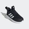 Slip-On Sneaker ADIDAS SPORTSWEAR "TENSAUR COMFORT KIDS", Gr. 24, schwarz-weiß (core schwarz, cloud weiß, core schwarz), Textil, Synthetik, sportlich, Schuhe, für Kinder