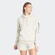Kapuzensweatshirt ADIDAS SPORTSWEAR "W SL FT HD", Damen, Gr. S, grau (wonder aluminium, weiß), Obermaterial: 70% Baumwolle, 30% Polyester, sportlich, Sweatshirts