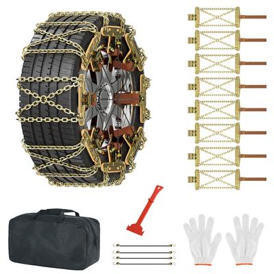 Upgraded Snow Chains for All Car Models,Anti Slip Tire Traction Chains