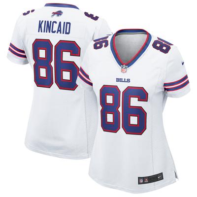 Buffalo Bills Nike Game Auswärtstrikot - Weiß - Dalton Kincaid - Damen Image