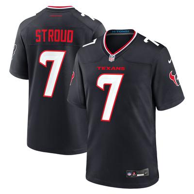 Houston Texans Nike Game Heimtrikot - Marineblau - C.J. Stroud - Herren Image
