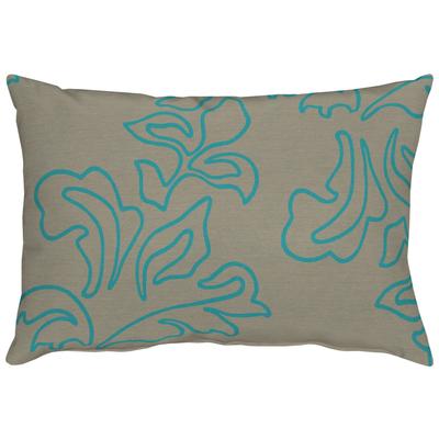 Dekokissen APELT "Monsun" Gr. 1, blau (türkis, ornamente), B:41cm L:61cm, Polyester, Kunstfaser, Dekokissen_Sitzkissen_Kissenhüllen, Kissenhülle mit Füllung, 1 Stück Image