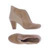 Marc Shoes Damen Stiefelette, Gr. 39, beige, Leder