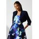 Coast Womens Crop Sleeve Bolero Jacket - Navy - Size 12 UK | Coast Sale | Discount Designer Brands