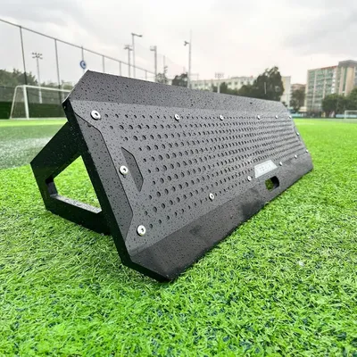 Stainless Steel Soccer Rebounder with HDPE Board - Enhanced Rebound Performance, Stability, and