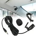 3m Professionals Car Audio microfono 3.5mm Clip Jack Plug Mic Stereo Mini microfono esterno cablato per Auto DVD Radio