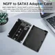 SATA3.0 6Gbps M.2 NGFF a SATA3.0 scheda adattatore M2 NGFF SSD a SATA3 disco rigido esterno scatola