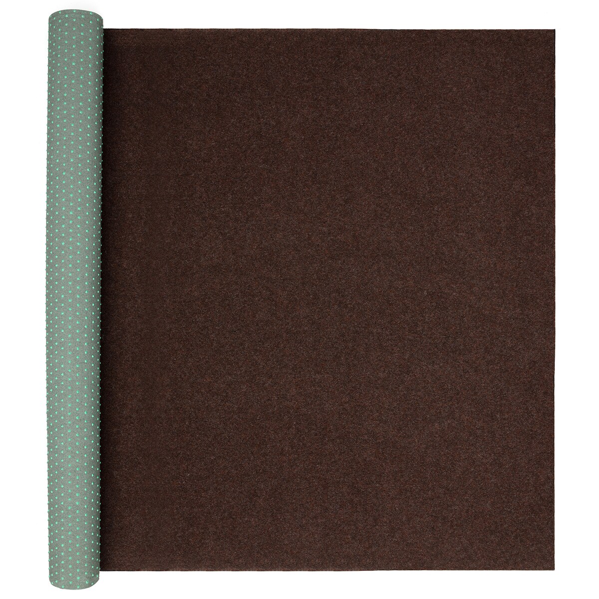 Midori Rasenteppich 100 x 1000 cm Braun mit Noppen Kunstrasen Teppich Balkon Terrasse Outdoor Image