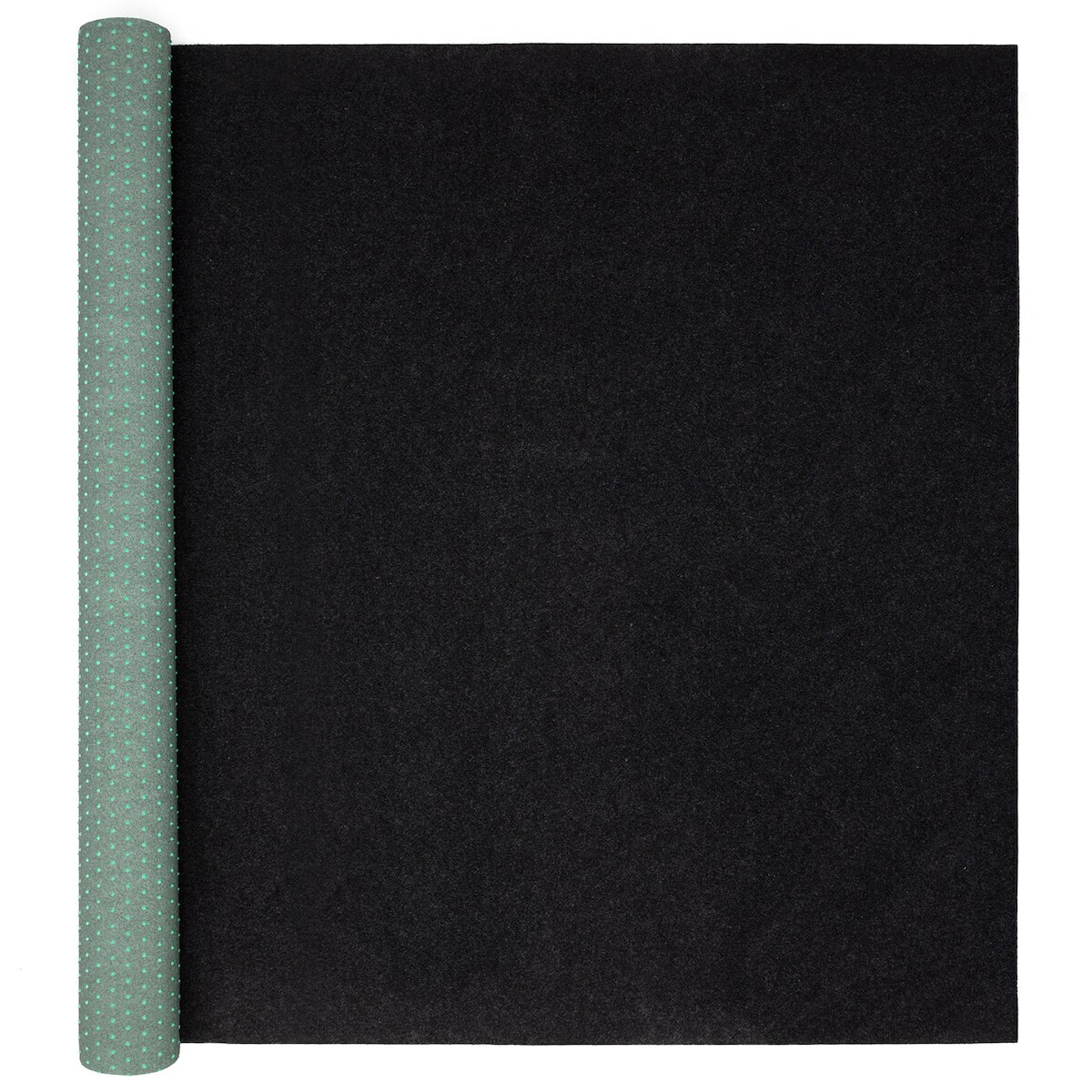 Midori Rasenteppich 67 x 1000 cm Schwarz mit Noppen Kunstrasen Teppich Balkon Terrasse Outdoor Image