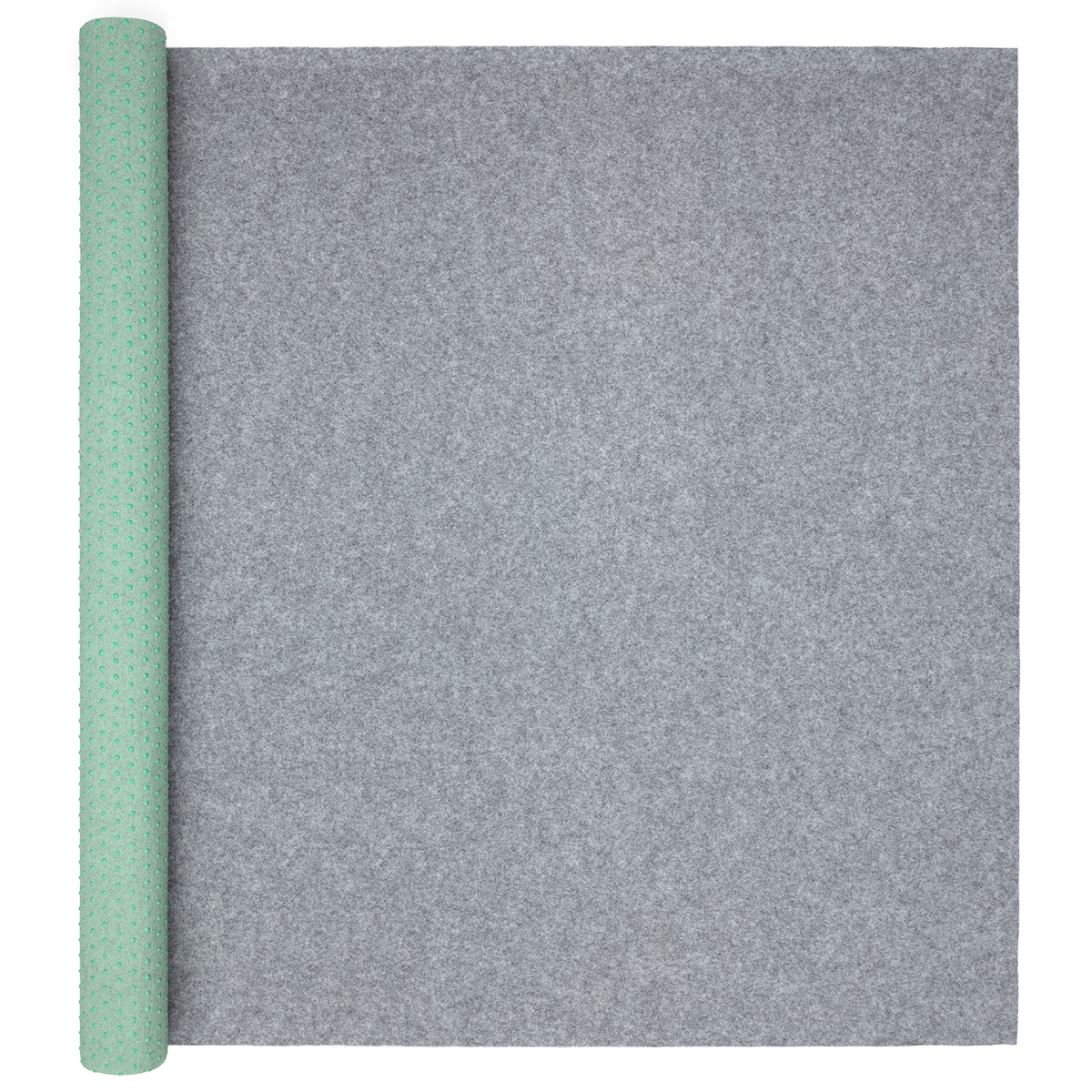 Midori Rasenteppich 200 x 800 cm Grau mit Noppen Kunstrasen Teppich Balkon Terrasse Outdoor Image