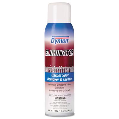Dymon Eliminator Carpet Spot and Stain Remover, 18 oz Aerosol Spray, 12/Carton (ITW10620) Case of 12 Dymon® Carpet Cleaners
