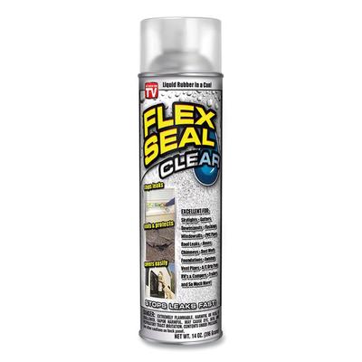 Flex Seal Liquid Rubber Sealant Coating Spray, 14 oz Spray, Clear (FSGFSCL20) Each Sealing Products