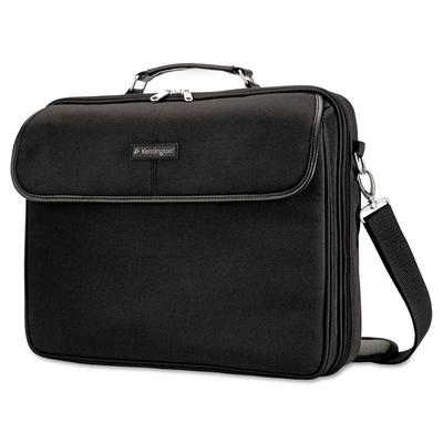 Kensington Simply Portable 30 Laptop Case, Fits Devices Up to 15.6", Polyester, 15.75 x 3 x 13.5, Black (KMW62560) Each Kensington® Cases