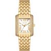 Quarzuhr MICHAEL KORS "EMERY", gold (goldfarben, weiß), Armbanduhren, Damen, Armbanduhr, Damenuhr, analog, Edelstahlarmband