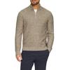 Troyer S.OLIVER, Herren, Gr. M, braun, Obermaterial: 60% Polyacryl, 21% Polyester, 18% Baumwolle, 1% sonstige Fasern, meliert, casual, regular fit taillenbedeckt, ohne Ausschnitt, Langarm Rippbündchen, Pullover, mit Rippbündchen