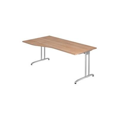Hammerbacher Schreibtisch 1800x1000mm Nussbaum Image