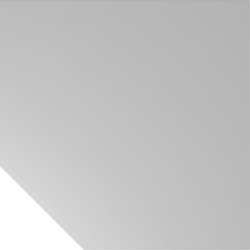 Hammerbacher Verkettungsplatte trapezform 120x120cm mit Fuß Grau/Weiß Image