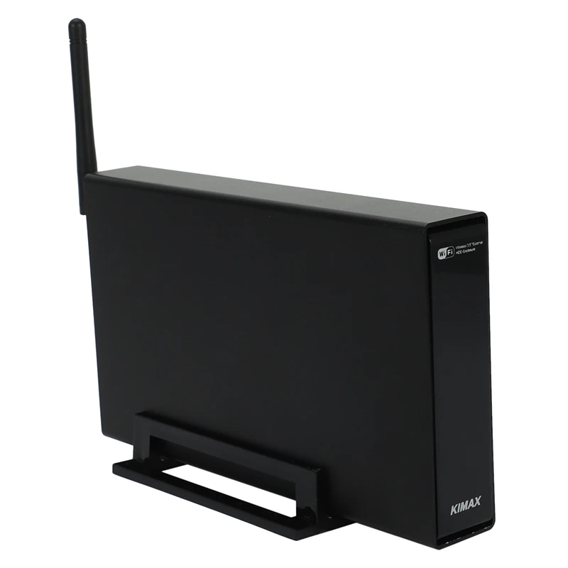 Blueendless Rj45 Externe Festplatte Fall Nas Wifi Antenne Drahtlose Wifi SATA USB 3,0 Wifi HDD Interface Aluminium HDD Box