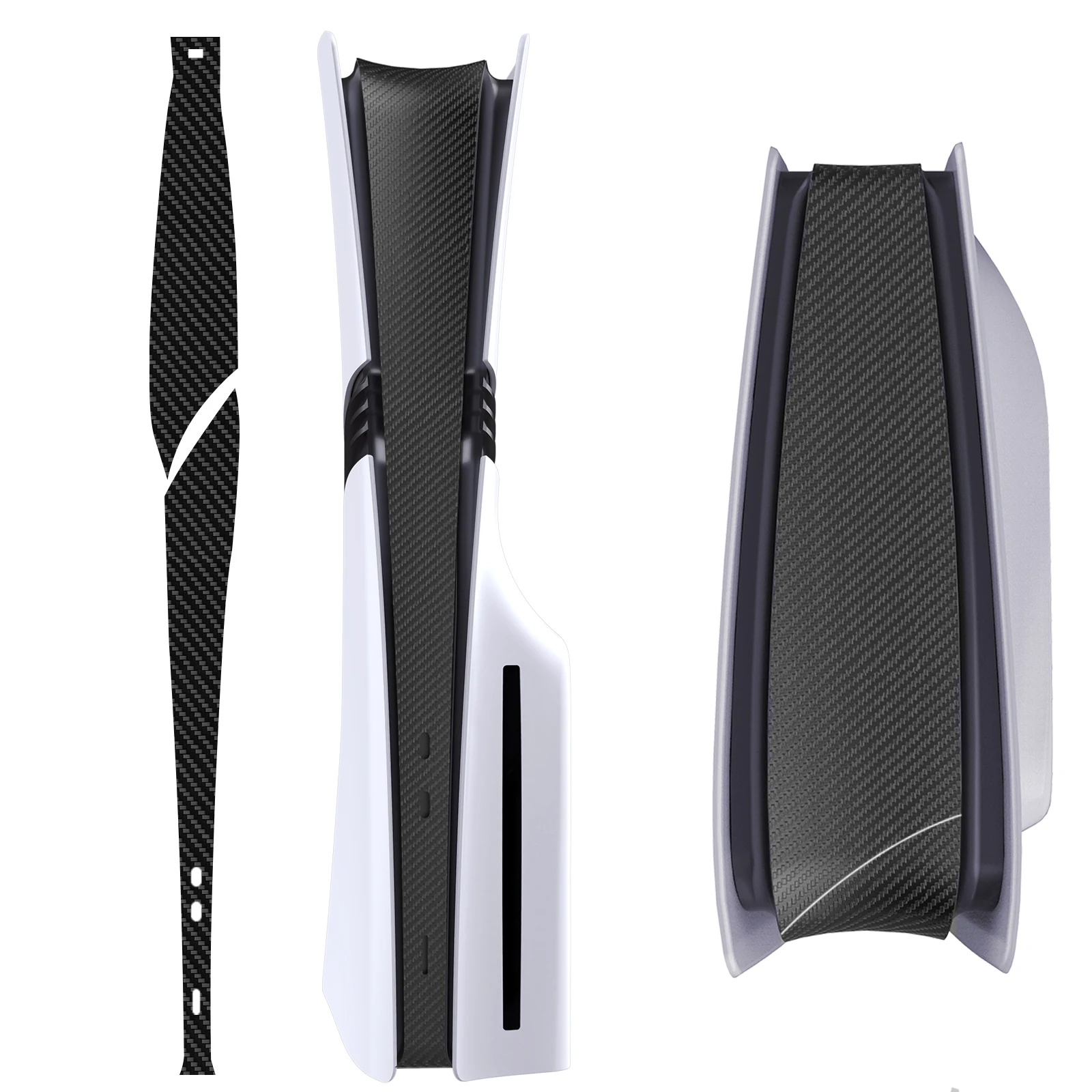 Für PS5 Pro Konsole Mittlere Haut Host Seite Schutz Film Streifen Aufkleber Mittelteil Streifen Film für PS5 Pro Zubehör Image