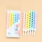 6/12 teile Cakelove Bunte Geburtstagskerzen Mit Ständer Stern Herz Kuchen Kerze Baby Kinder Geburtstag Party Supplies Hochzeit Dekor