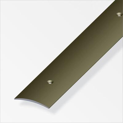 Bergangsprofil 1 m, 40 x 5 mm Aluminium eloxiert bronze Übergangsprofile - Alfer