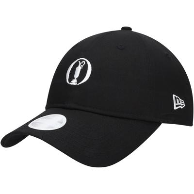 The Open New Era 9TWENTY Cap – Schwarz – Damen Image