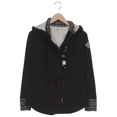Hollister Damen Jacke, Gr. 38, schwarz, Baumwolle, Synthetik Image