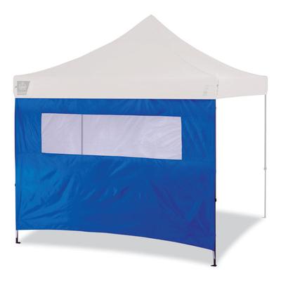ergodyne Shax 6092 Pop-Up Tent Sidewall with Mesh Window, Single Skin, 10 ft x 10 ft, Polyester, Blue, Ships in 1-3 Business Days (EGO12987) Each ergo