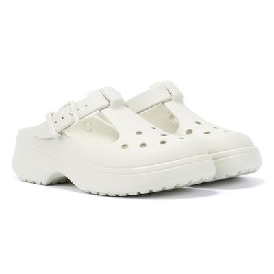 Crocs Classic Mary Jane Damen Weiße Schuhe