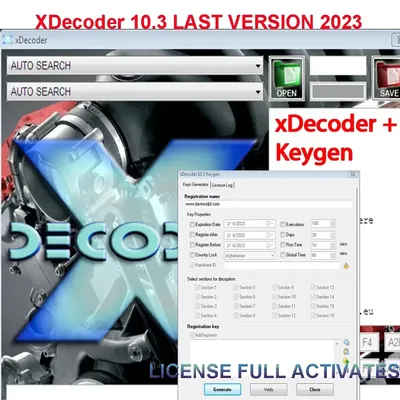 Xdecoder 10.3 Met Gratis Keygen Voor Onbeperkte Gebruikers Levenslange Licentie Volledig