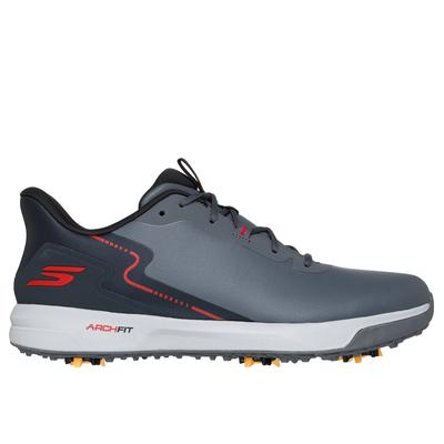 Skechers Men's GO GOLF Elite Vortex - Rival Shoes | Size 12.0 Extra Wide | Charcoal Gray | Synthetic/Textile | Arch Fit