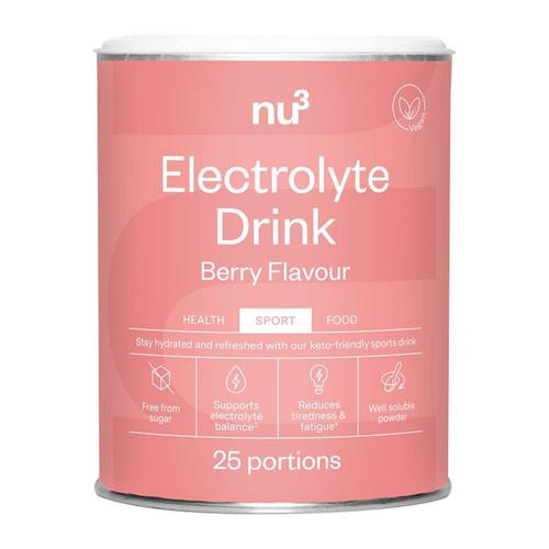 nu3 Elektrolyte Drink Berry 250 g Pulver